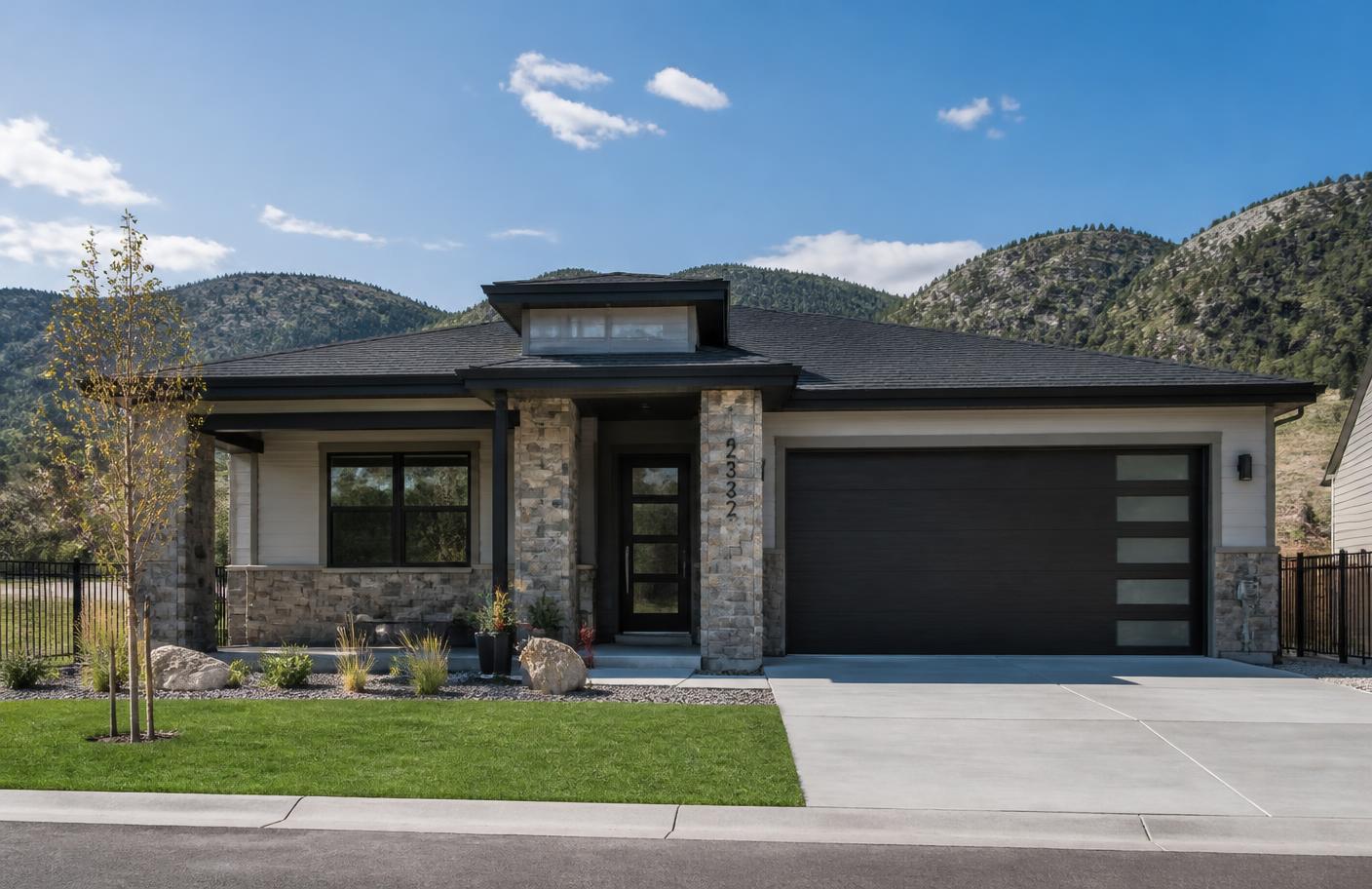 Modern home in the Morrison, Colorado area served by Brazilian Standard Cleaning